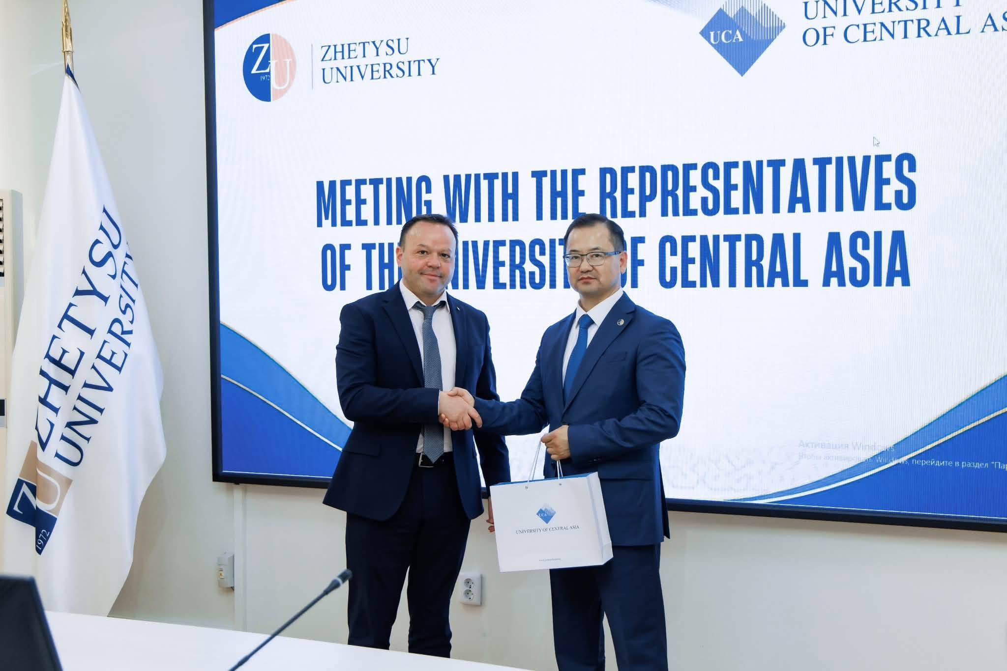 UCA and Zhetysu University Explore Joint Research and Academic Opportunities