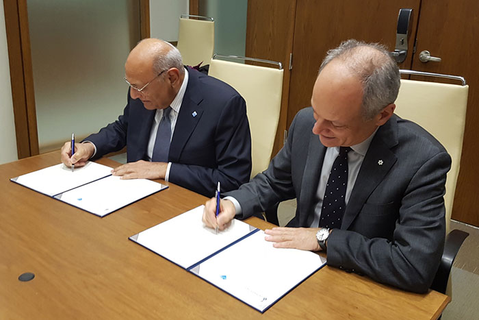 2016 Signing Of MOU W University Of Toronto (Meric S. Gertler)