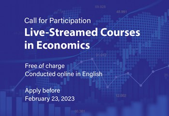 Spring 2023 Call for Participation: Live-Streamed Courses in Economics