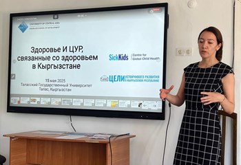 UCA and Talas State University Host Round Table on Climate, Health and Sustainable Development in Talas