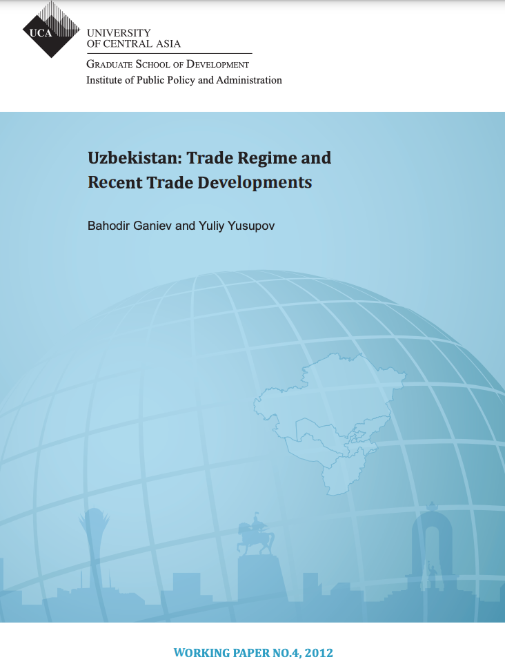 Uzbekistan: Trade Regime and Recent Trade Developments